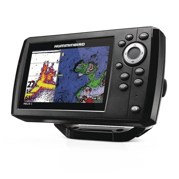 Humminbird Helix 5 Chirp G3 Sonar GPS Balık Bulucu Türkçe Menü