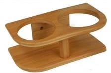 İkili Bambu Bardaklık