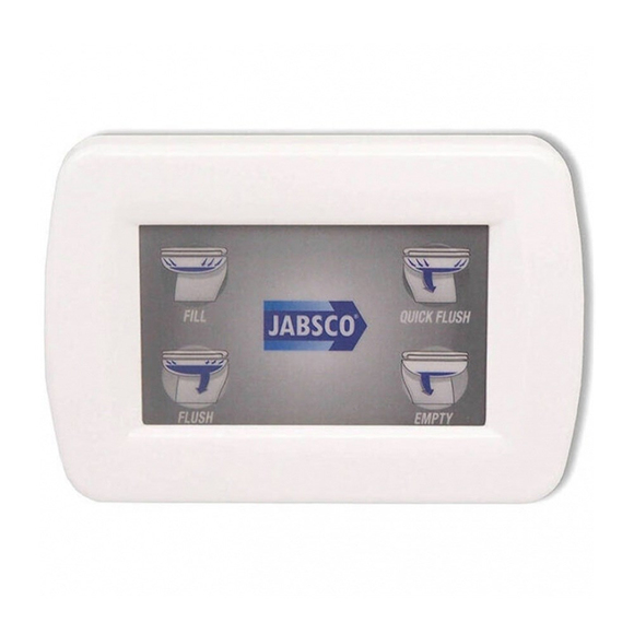 Jabsco Deluxe Flush Elektrikli Tuvalet 12V 58240-3012