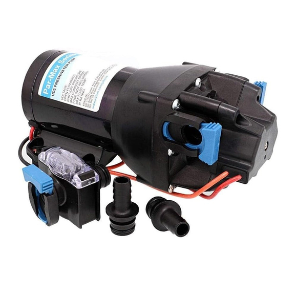 Jabsco Par-Max HD3 Hidrofor Pompası 12V - 11 L/Dk - 40 PSI
