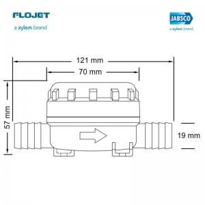Jabsco pompa filtresi