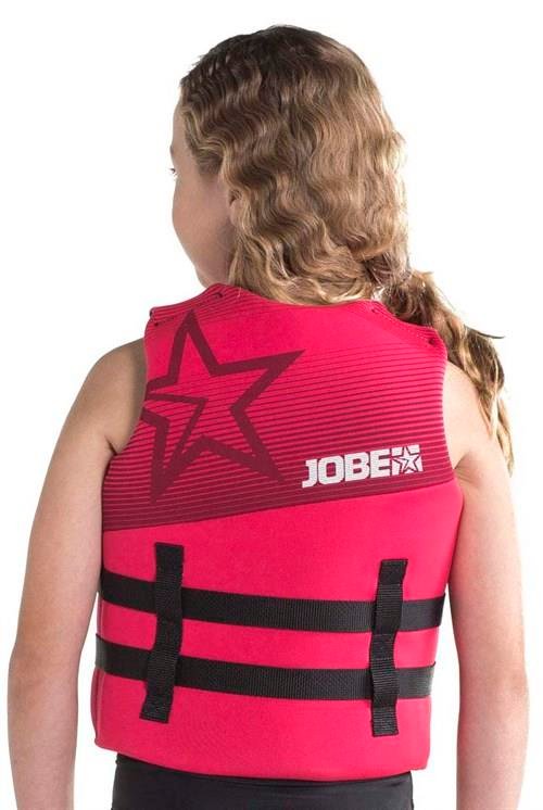 JOBE Çocuk Can Yeleği Pembe 8 Yaş Neopren Kumaş
