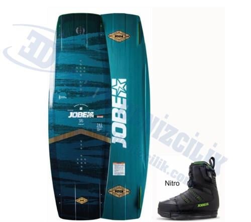 JOBE Wakeboard Pitch Mavi 144cm Nitro Ayakkabı 44-45