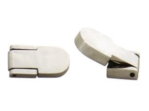 Kapak Menteşesi Paslanmaz Çelik 57x30 mm