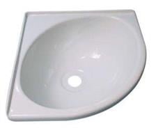 Köşe Eviye Beyaz 280x280 mm