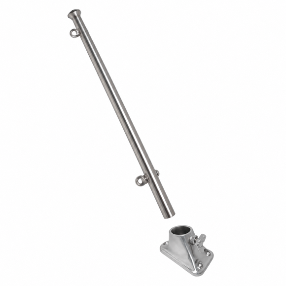 Krom Bayrak Direği 60 cm