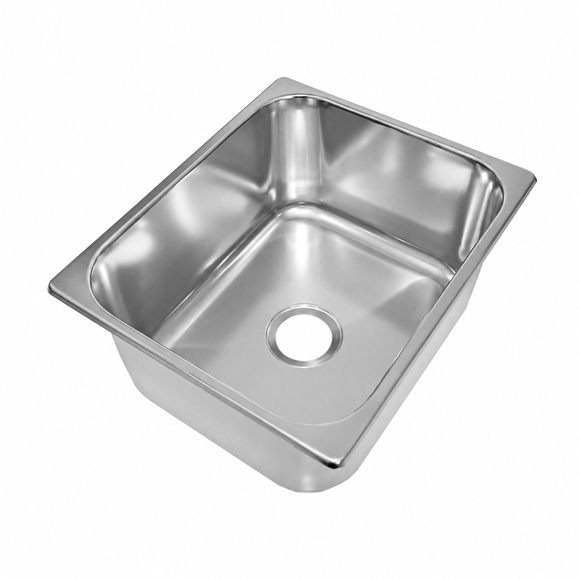 Krom Dikdörtgen Eviye 26.5 x 32.5 x 15 cm