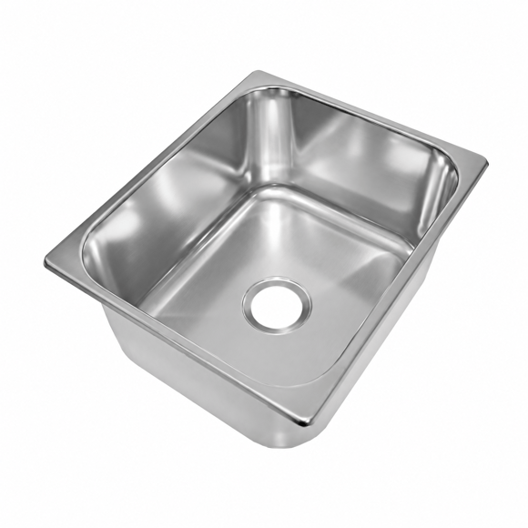 Krom Dikdörtgen Eviye 26.5 x 32.5 x 10 cm