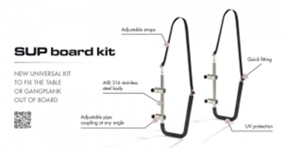 Kürek sörfü veya pasarella tutucu kit