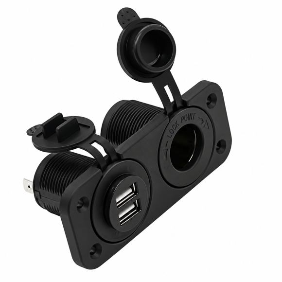 Labarka 2li Panel USB + Çakmaklık