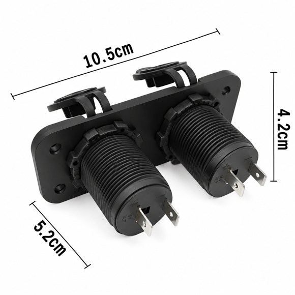 Labarka 2li Panel USB + Çakmaklık