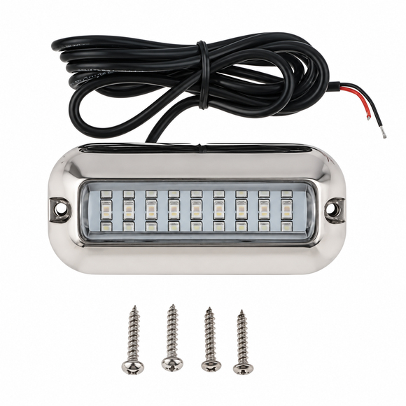 Labarka Su Altı Lambası 27 LEDli 12/24V Mavi ve Beyaz