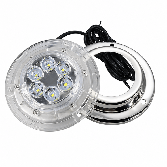 Labarka Su Altı Lambası 6 LEDli 12/24V Mavi