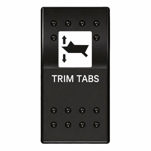Labarka Trim Tabs Switch (On)-Off-(On) 12/24V