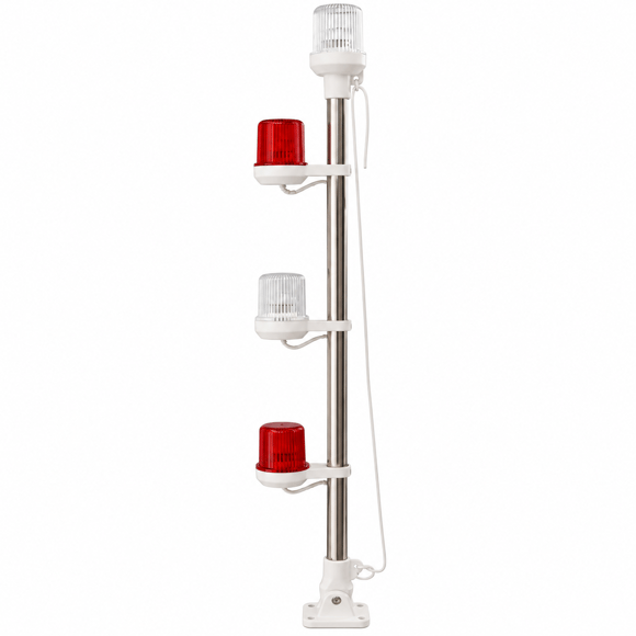 LED Bayrak Direği Arıza Fenerli 72 cm 12V