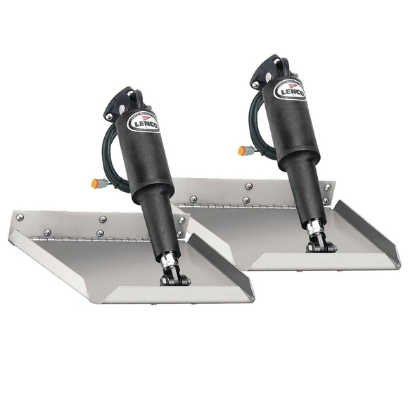 Lenco Marine Edge Mount 30x30cm Flap Seti 12V