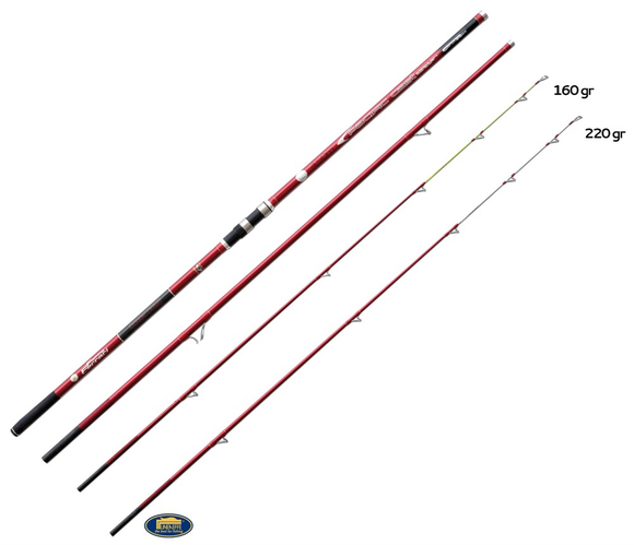 Lineaeffe  Carborex Pacıfıc Cast 4.20Mt 3 Parça Surf Kamışı