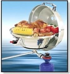 Magma Marine Kettle® A10-217 2 Gazlı Ocak/Mangal Kombinasyonu