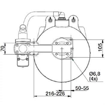 Matromarine Manuel Tuvalet Küçük Taş