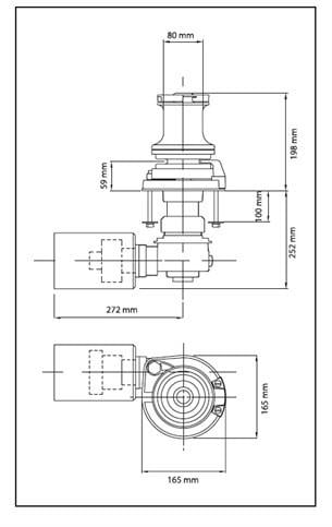 Maxwell VW 3500 Serisi 1200W 12/24V 8-13 mm Tamburlu Hidrolik Dik Irgat