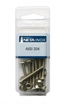 Mercimek başlı yıldız civata, somun, pul