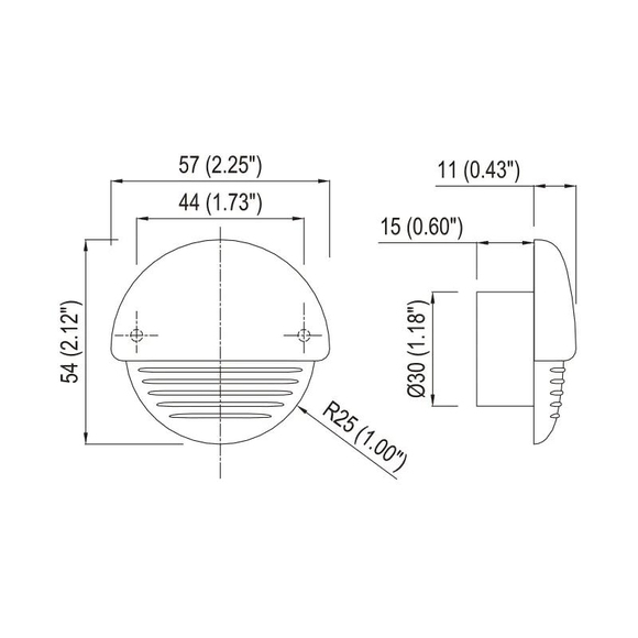 Labarka LED Merdiven Lambası 24V Beyaz