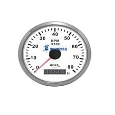 Mors Devir Göstergesi+Motor Saati 12-24V 8000RPM