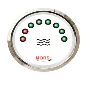 Mors Dijital Su Göstergesi Beyaz 12-24V 55mm