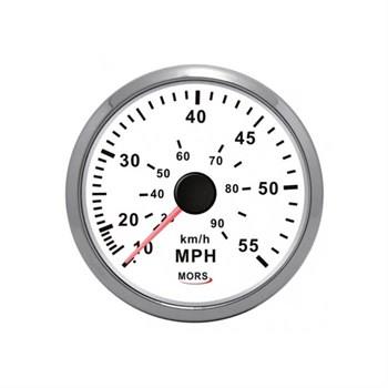 Mors Sürat Göstergesi 55Mph Pitot Hortum 12-24V Beyaz