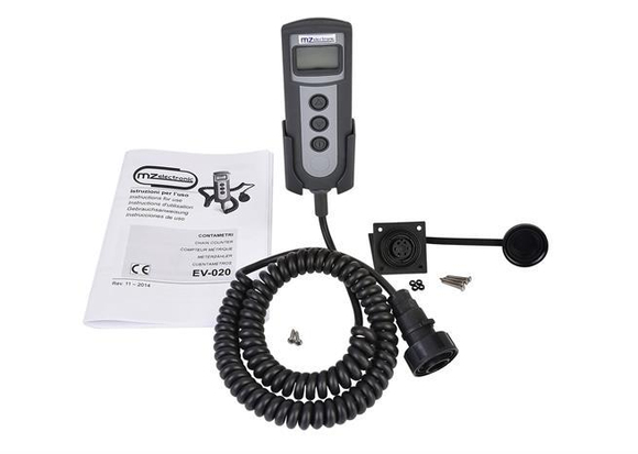 MZ Electronic EV020 Kablolu Irgat Kontrol Paneli ve Zincir Sayacı 12-24V