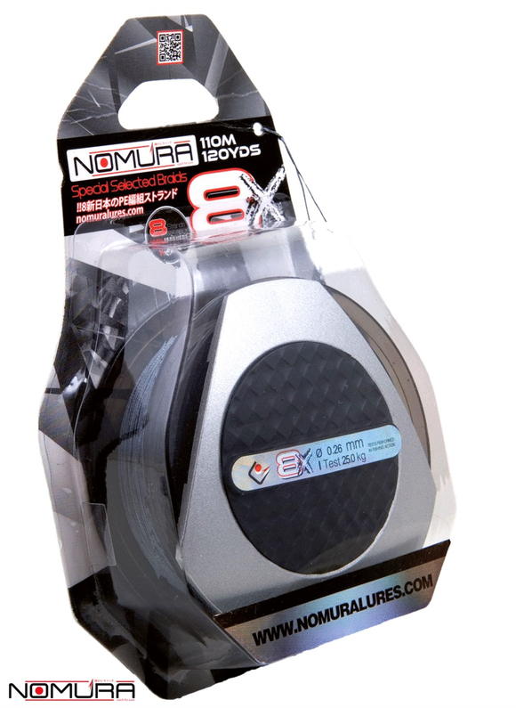 Nomura Sensum  8X - 100% Japanese Pe Lline - Spool 110mt - Grey