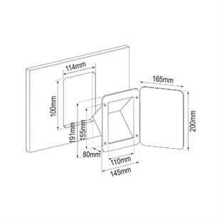 Nuova Rade Dolum Ağızları için Plastik Kapaklı Yuva