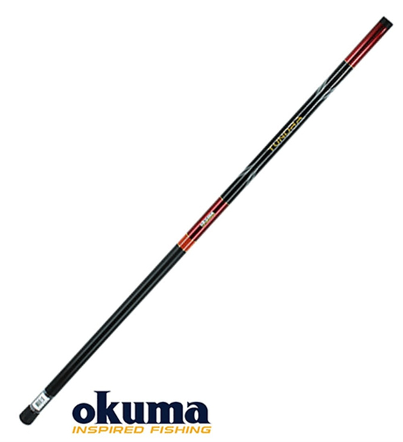 Okuma Tundra Tele Pole 700 cm 7 Parça (Carbon) Uzatma Kamışı