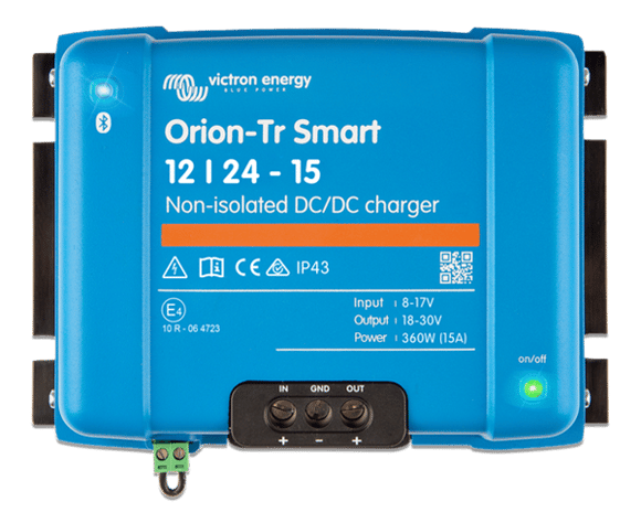 ORION-TR SMART 12/24-15A (360W) DC-DC CHARGER