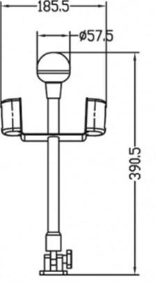 Osculati Kombine Seyir Feneri 12V