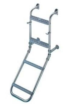 Paslanmaz Çelik 5 Basamaklı Katlanır merdiven 130cm