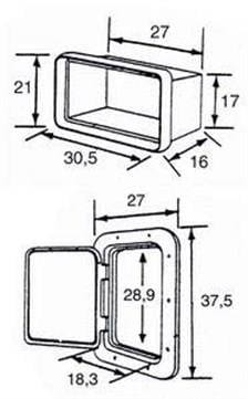 Plastik olta/malzeme dolabı