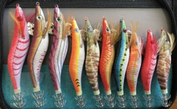 Protackle Flash İpek Kalamar Zokası Seti, 10-apos;lu.