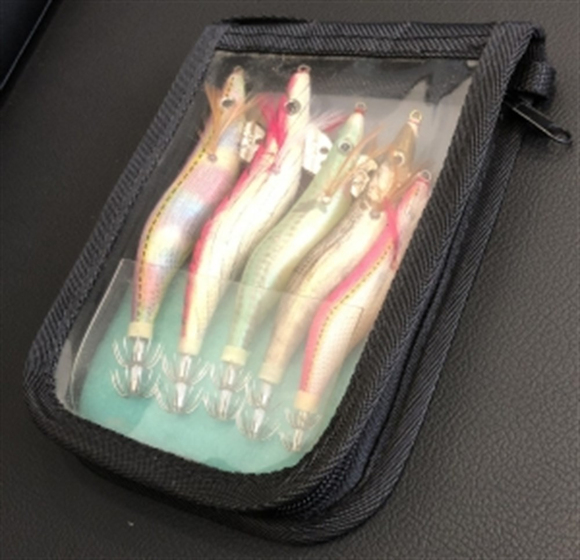 Protackle Flash İpek Kalamar Zokası Seti, 5-apos;li.