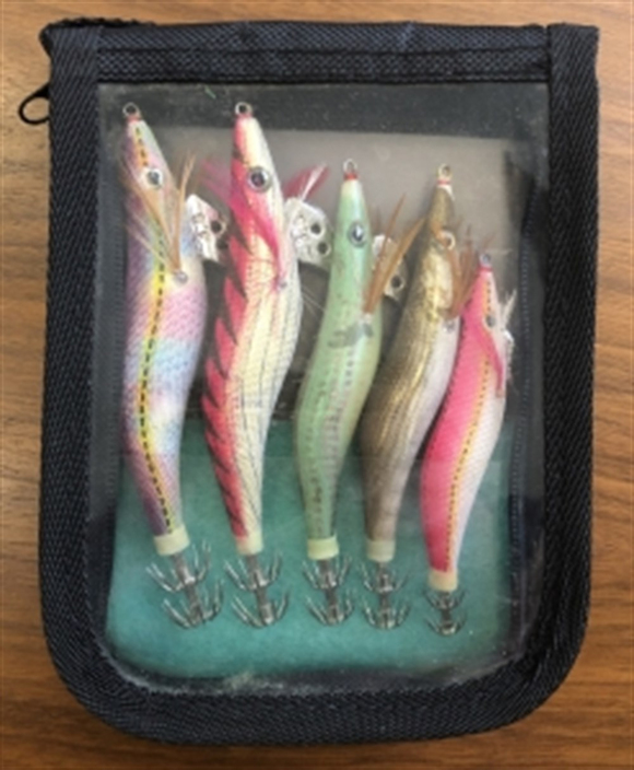 Protackle Flash İpek Kalamar Zokası Seti, 5-apos;li.