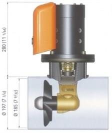Quick Baş Manevra Pervanesi. 95kgf. 12V