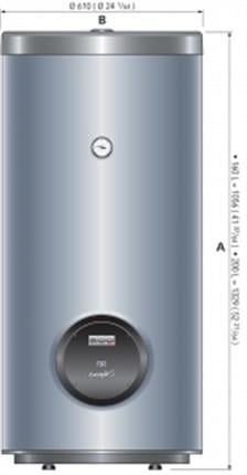 Quick Nautic Boiler BK 160L 230V Monofaze