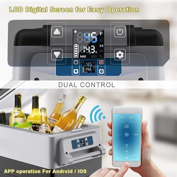 Rafincool Portatif Buzdolabı 12-24 V 55 Litre