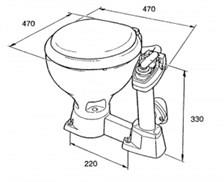 Raske RM69 marine tuvalet Büyük Taş