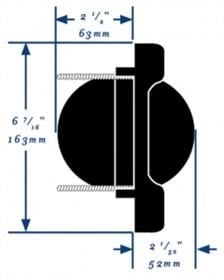 Ritchie SS-PR2 Gömme Pusula 45° Eğim
