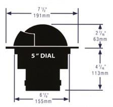 Ritchie Super Yacht Serisi Sarı Pusula  2° Aralıklı 5