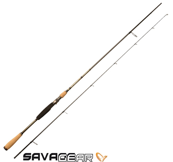 Savage gear Bushwhacker XLNT2 228 cm 3-18 gr 2 Parça Spin Kamışı