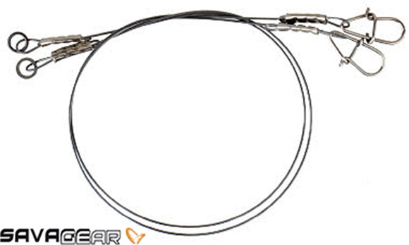Savage gear Titanium Jerkbait Trace 30 cm 0.6 mm 25 kg Needle Snap