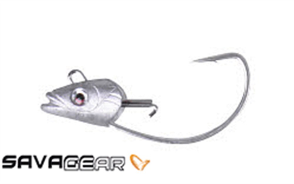 Savege gear Sandeel Jigg Head Weedless 10g 1/0 12.5cm - 3 Adet