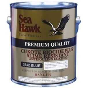 Sea Hawk Cukote Biocide Plus Yumuşak Zehirli Boya - Siyah